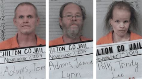 A man was arrested Friday by Chilton County Sheriff&39;s deputies after they found both of his parents gravely injured nearby. . Busted chilton county